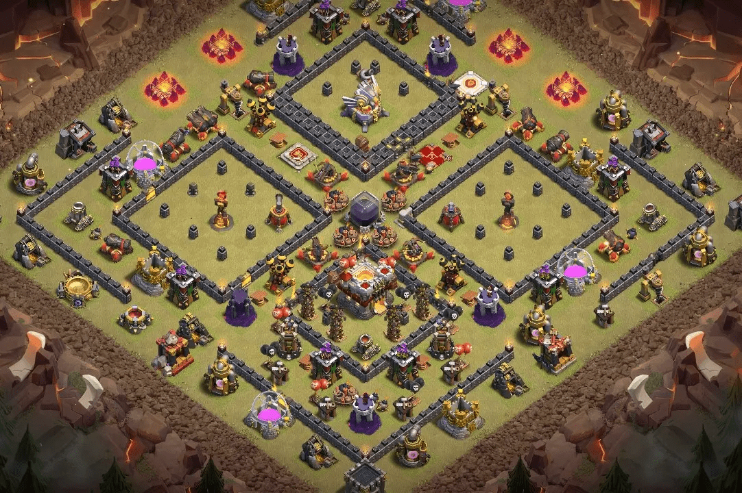 Clash Of Clans 11 Seviye Köy Düzeni 2024