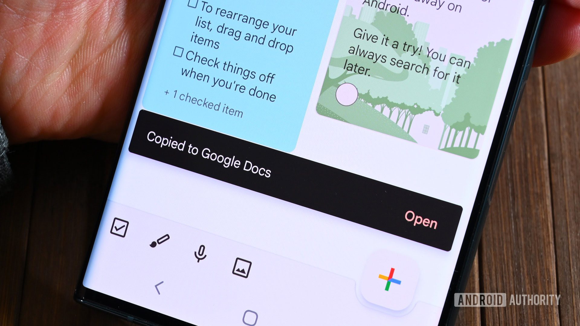 Google Keep, Google Drive'a kopyalandı