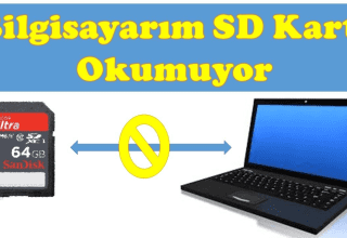 Bilgisayar SD Kartı Görmüyor? 2024