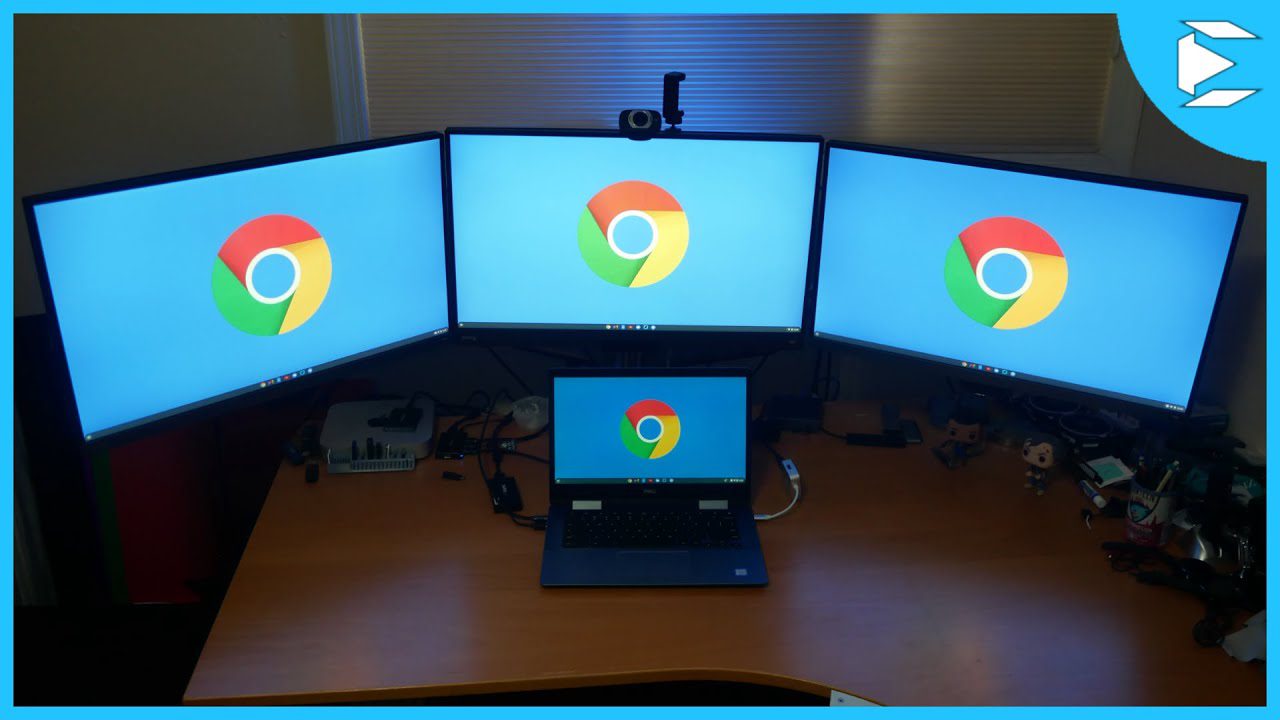 Chromebook ‘u TV’ye bağlama