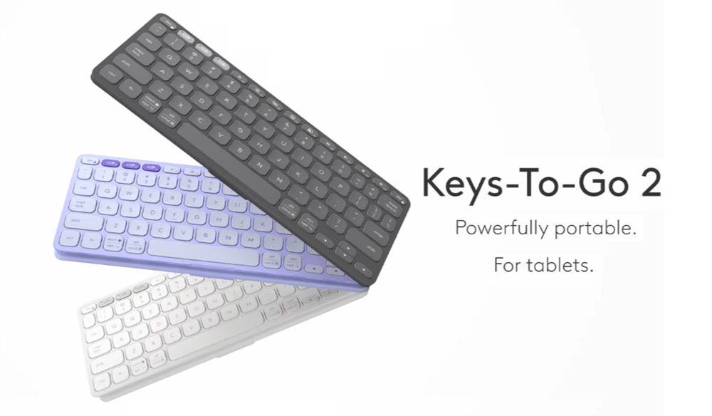 Logitech Keys-To-Go 2 Tanıtıldı