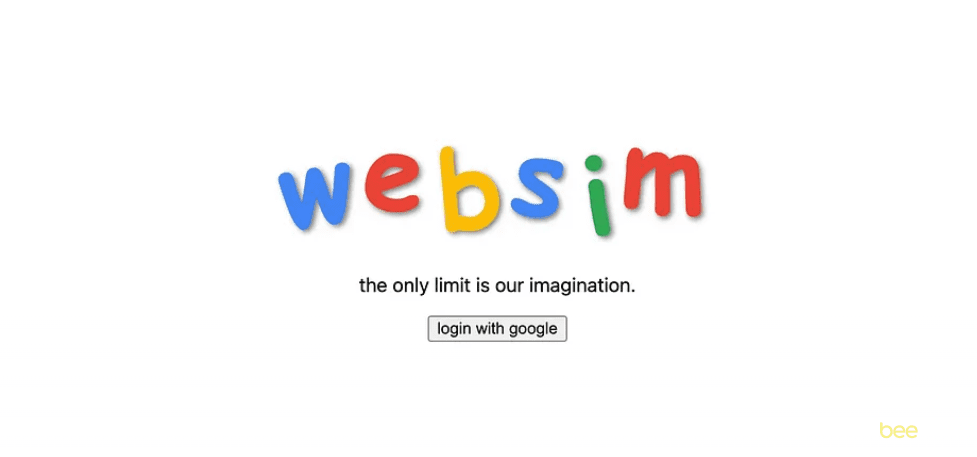 WebSim: Yapay Zeka ile Web Sitesi Kurmanın Yeni Yolu!