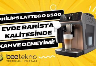 Philips LatteGo 5500: Evde Barista Kalitesinde Kahve Deneyimi!