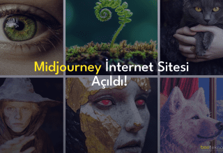 Midjourney İnternet Sitesi Açıldı! 