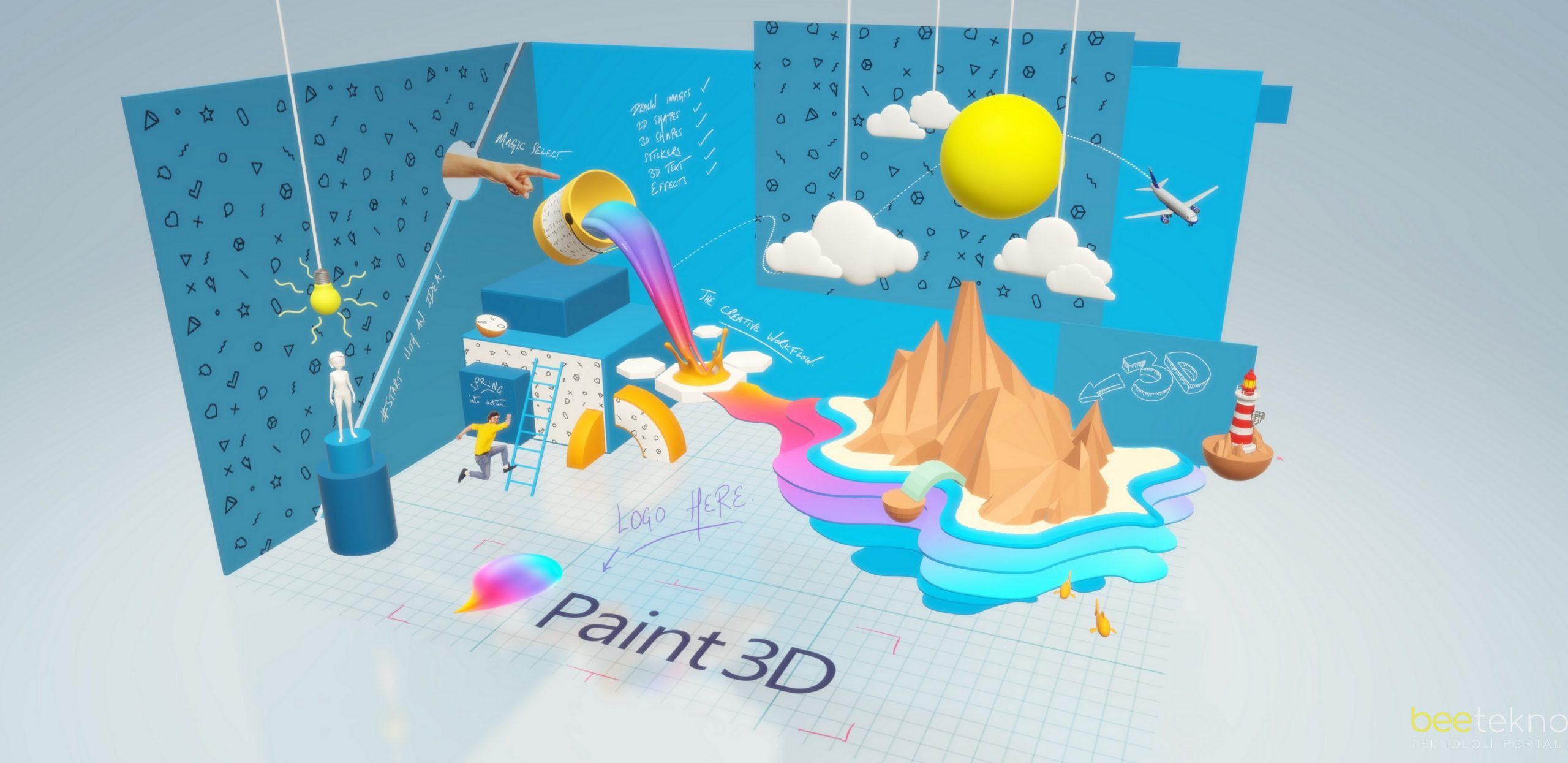 Microsoft, Paint 3D Uygulamasına Kasım’da Veda Ediyor