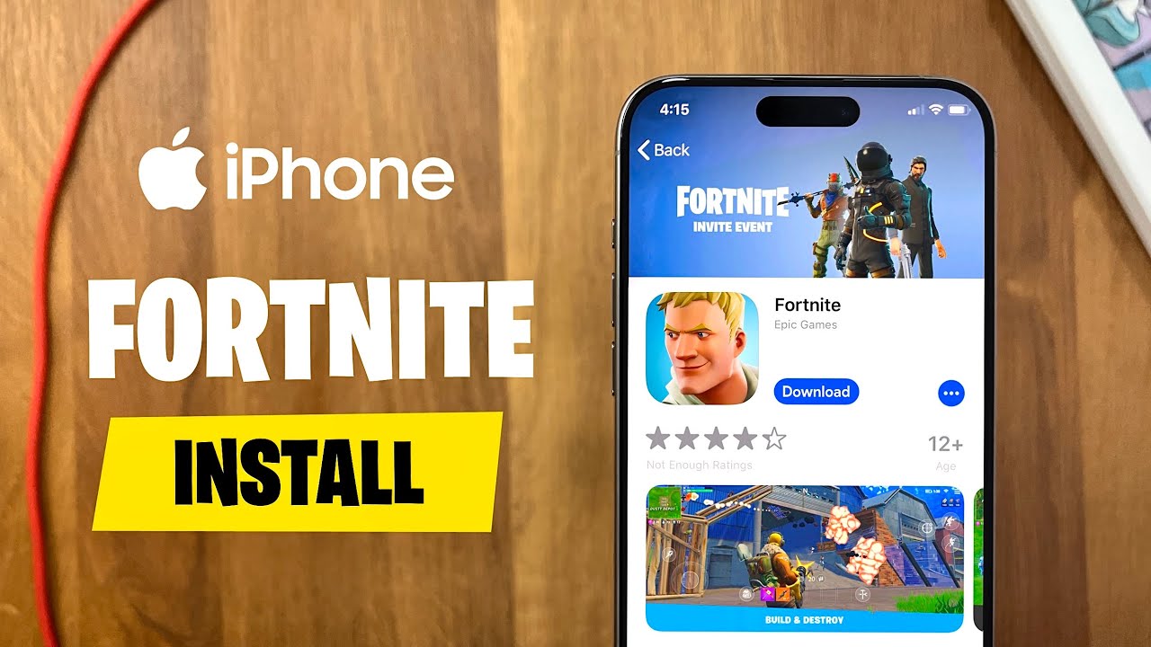 Fortnite iPhone ve iPad’de Nasıl Oynanır?