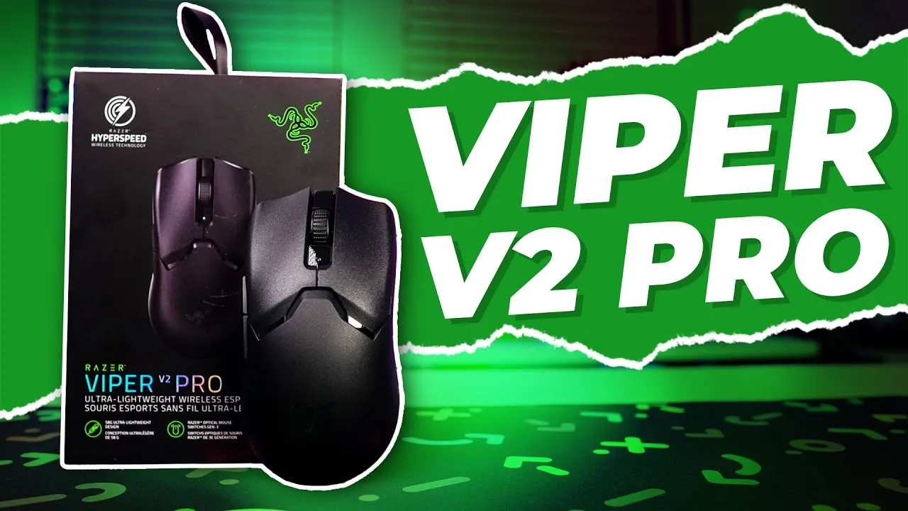 Razer Viper V2 Pro: Hafifliğin ve Performansın Zirvesi