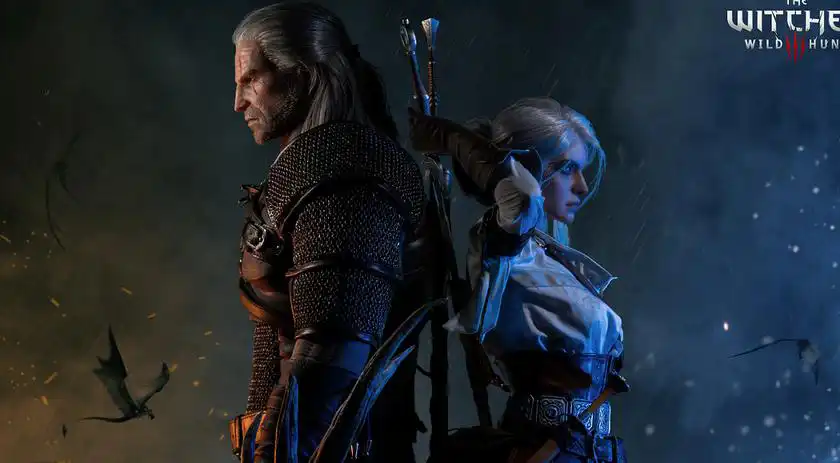 The-Witcher-Geralt-ve-Ciri-figurlerinin-fotografi-