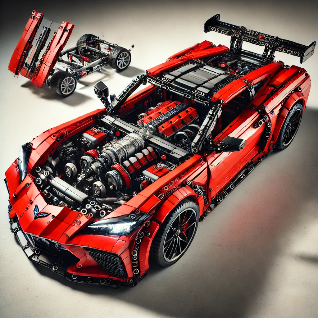 Lego’dan Heyecan Verici Yenilik: Technic Corvette Stingray C8 Tanıtıldı!