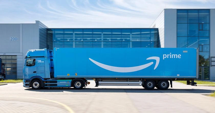 Mercedes-Benz, Amazon’dan eActros 600 Elektrikli Kamyonlar için Tarihi Sipariş Aldı