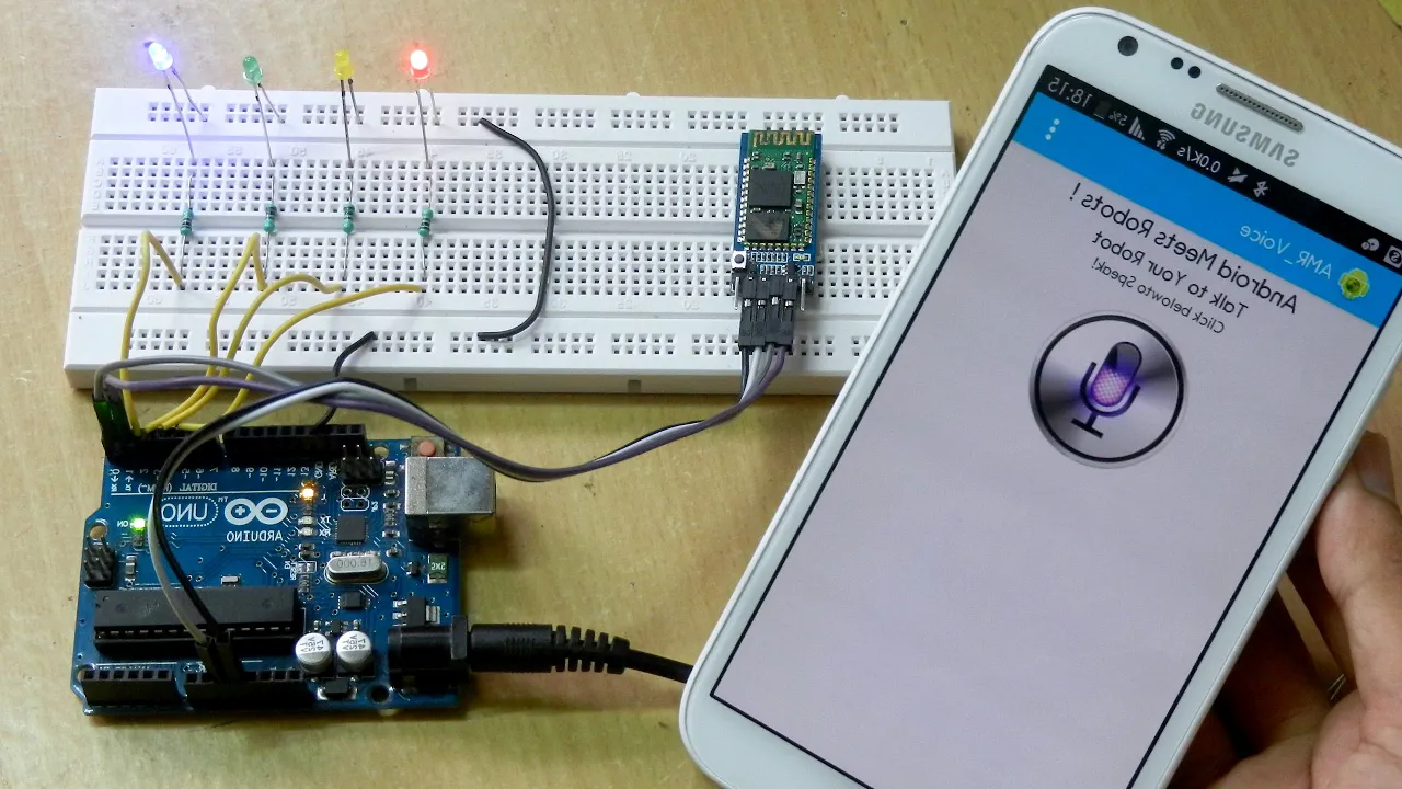 Arduino-ile-ses-kontrolu