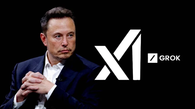 Grok-Logosu-Ve-Elon-Musk-Gorseli