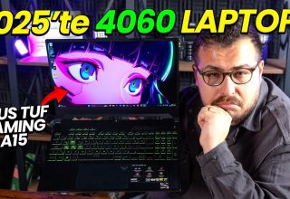 RTX 4060’lı LAPTOP 2025 YILINDA ALINIR MI? ALDIK DENEDİK! Asus TUF Gaming A15