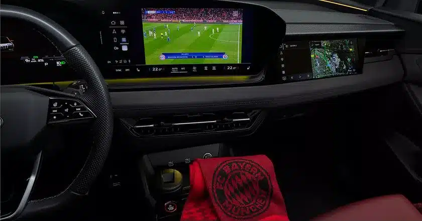 Audi Ve DAZN İş Birliği İle Trafikte Canlı Maç Keyfi Başlıyor!