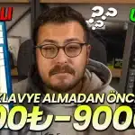 PAHALI KLAVYE ALMAK MANTIKLI MI? 1000₺-9000₺ GAMİNG KLAVYELER